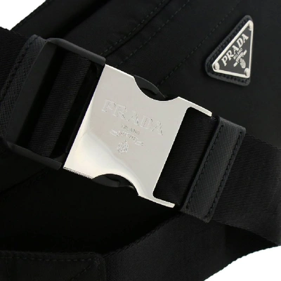 Shop Prada Women's Black Polyamide Belt Bag