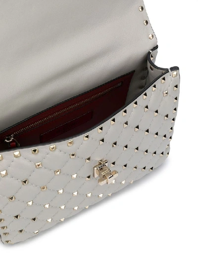 Shop Valentino Garavani Women's White Leather Handbag