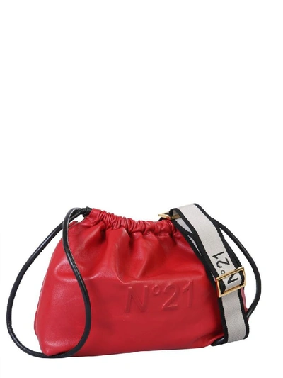 Shop N°21 Women's Red Polyurethane Shoulder Bag