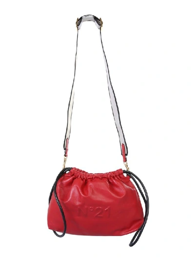 Shop N°21 Women's Red Polyurethane Shoulder Bag
