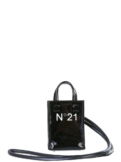 Shop N°21 Women's Black Polyester Handbag