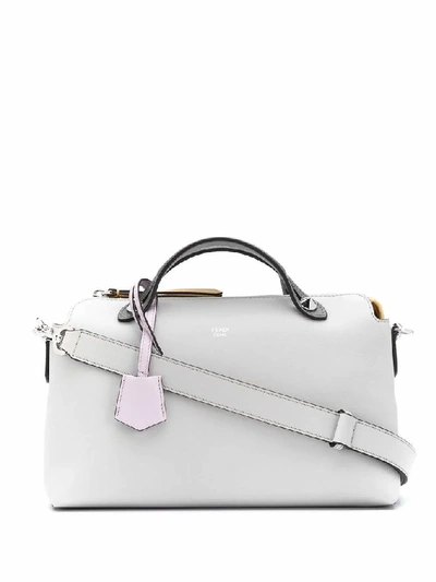 Shop Fendi Women's Grey Leather Handbag