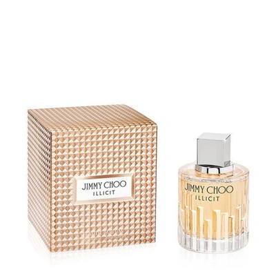 Shop Jimmy Choo Illicit Edp 100ml  Illicit 100ml In Fsr Studded Rose Gold Packaging