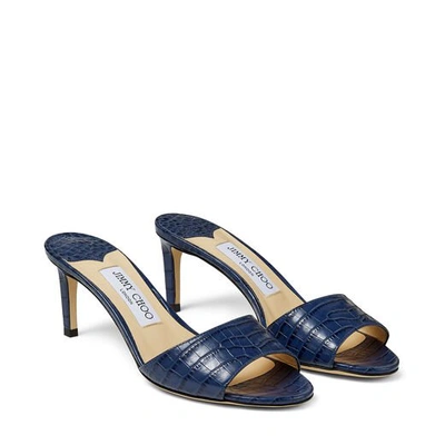 Shop Jimmy Choo Stacey 65 In Blue