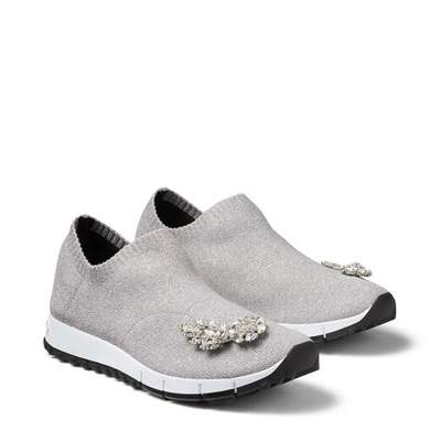 Shop Jimmy Choo Verona In Silver Mix