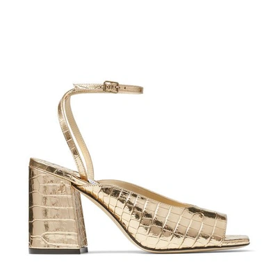 Shop Jimmy Choo Jassidy 85 In Silver