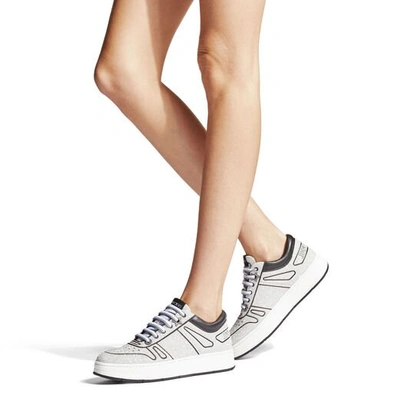 Shop Jimmy Choo Hawaii/f In X Silver/black