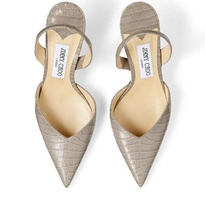 Shop Jimmy Choo Thandi 85 In Neutral