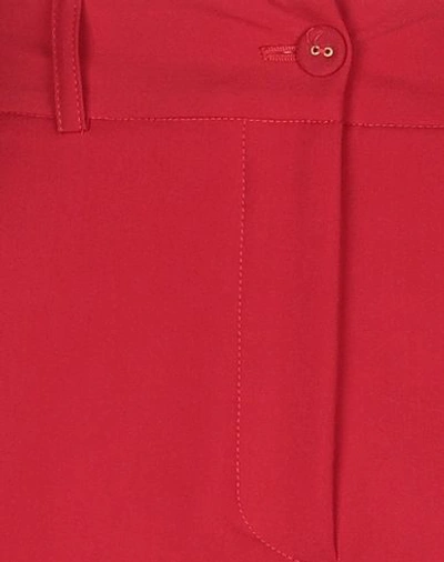 Shop Blumarine Woman Pants Red Size 8 Polyester, Wool, Elastane