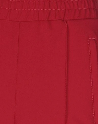 Shop Dondup Woman Pants Red Size 4 Polyester, Viscose, Elastane