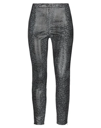 Shop J Brand Woman Pants Lead Size S Lambskin In Grey