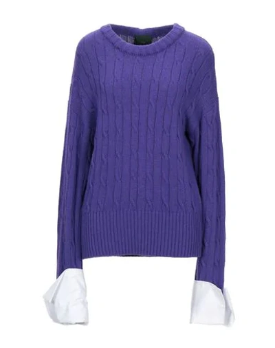 Shop Jejia Sweater In Purple
