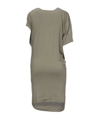 Shop Vivienne Westwood Anglomania Short Dress In Military Green