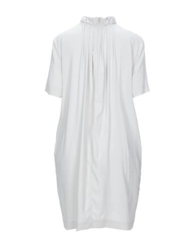 Shop Liviana Conti Short Dresses In Grey