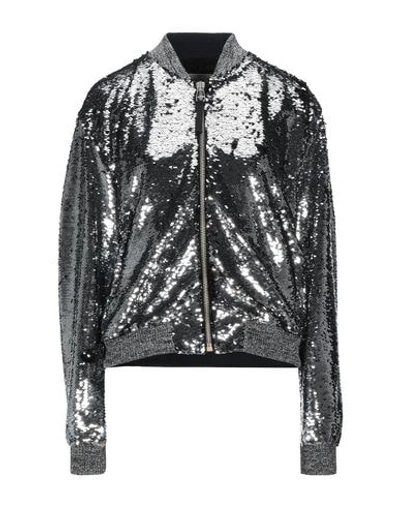 Shop Golden Goose Jackets In Silver