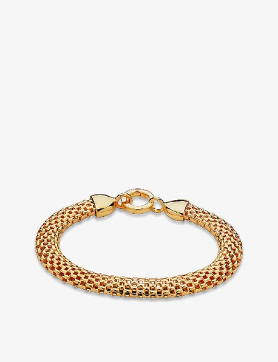 Shop Monica Vinader Women's Gold Heirloom 18ct Gold Vermeil Sterling Silver Bracelet