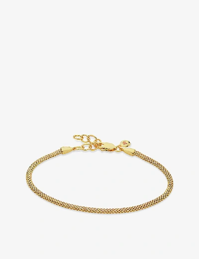 Shop Monica Vinader Womens Gold Heirloom 18ct Yellow-gold Plated Vermeil Sterling-silver Bracelet