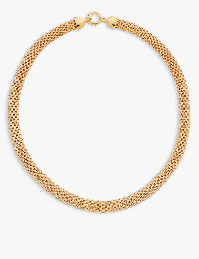 Shop Monica Vinader Women's Gold Heirloom 18ct Gold Vermeil Sterling Silver Necklace