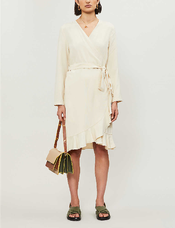 limon wrap dress samsoe