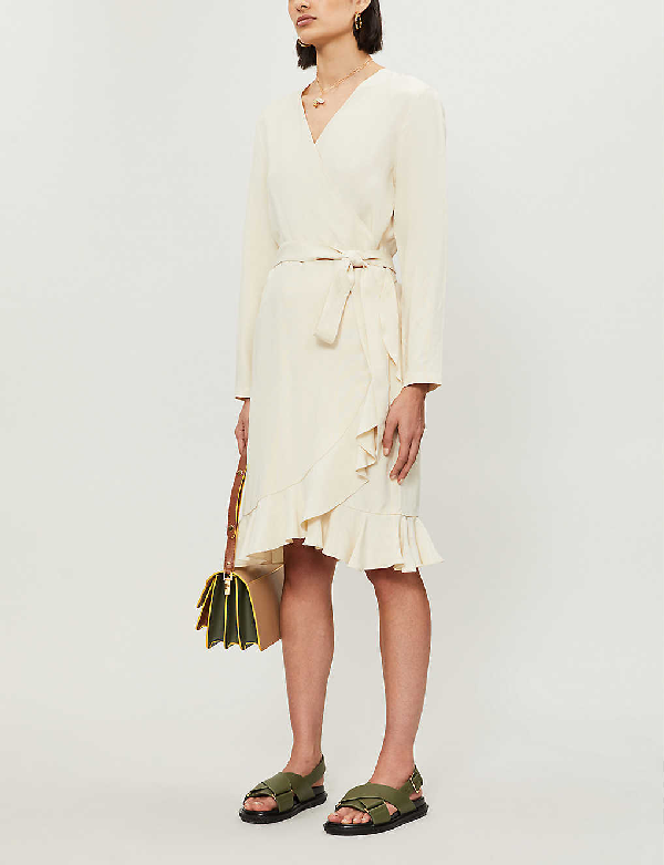samsøe limon wrap dress