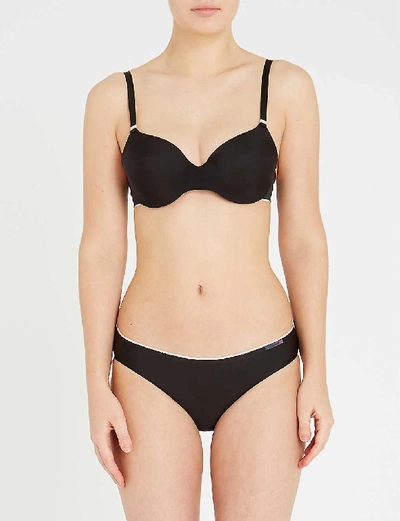 绝对不可见 弹力平纹针织  文胸