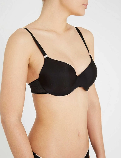 Shop Chantelle Absolute Invisible Stretch-jersey Bra In 0nl+pearl