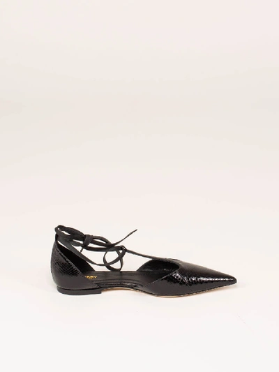 Shop Burberry Wellton Ballerina Black