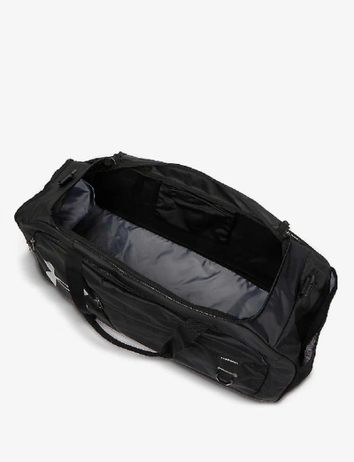 Shop Under Armour Undeniable 4.0 Duffle Bag In Black Silver