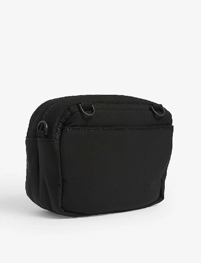 Shop Kenzo Sport Woven Crossbody Bag In Black