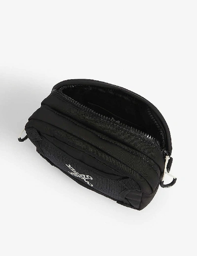 Shop Kenzo Sport Woven Crossbody Bag In Black