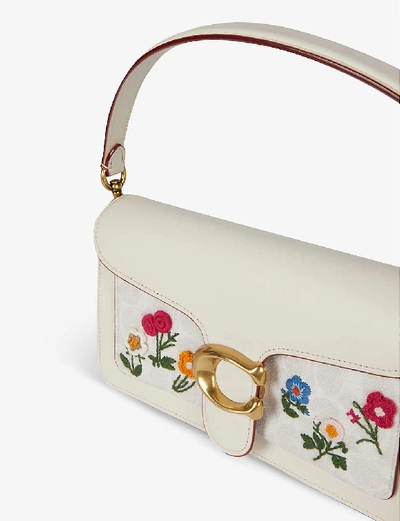 Coach Embroidered Shoulder Bags