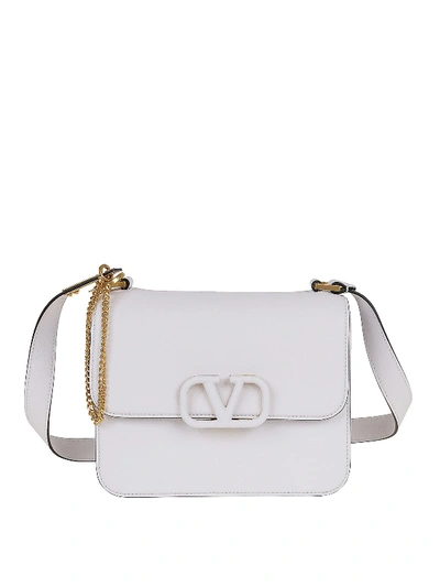 Shop Valentino Vsling Bag In White