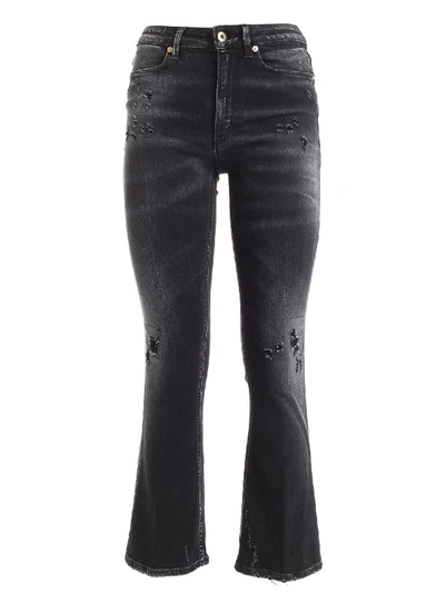 Shop Dondup Mandy Jeans In Black