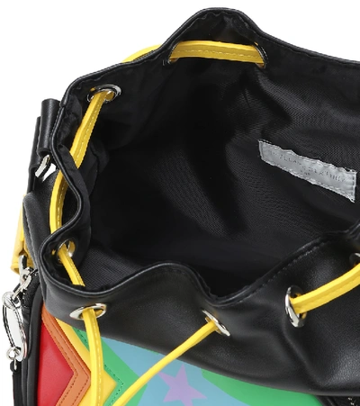 Shop Stella Mccartney Star Bucket Bag In Multicoloured