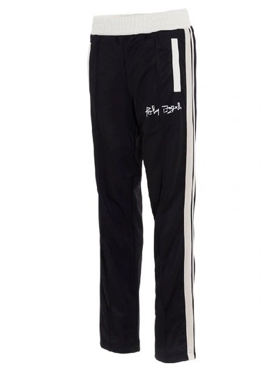 Shop Palm Angels Desert Skull Track Pants In Black