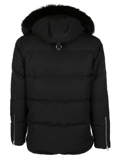 Shop Moose Knuckles 3q Hooded Jacket In Black