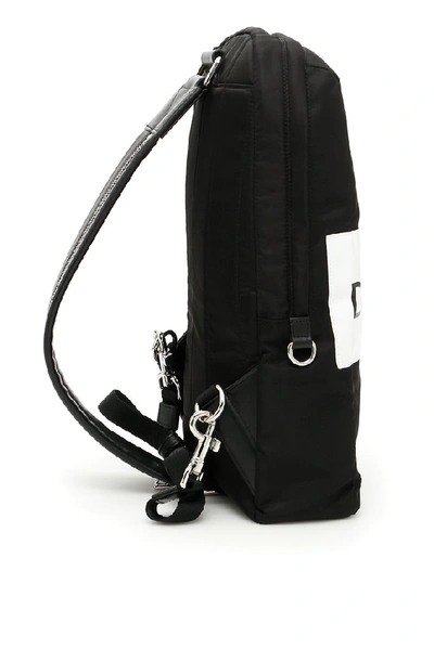 Shop Dolce & Gabbana Convertible Strap Backpack In Black