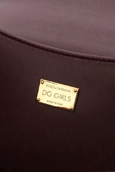 Shop Dolce & Gabbana Dg Girls Shoulder Bag In Red