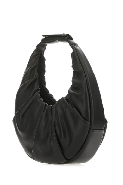 Shop Staud Moon Shoulder Bag In Black