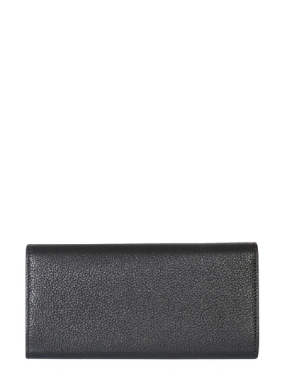 Shop Ferragamo Salvatore  Gancini Wallet In Black