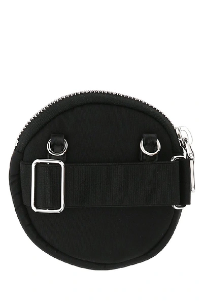 Shop Prada Mini Wristband Pouch In Black