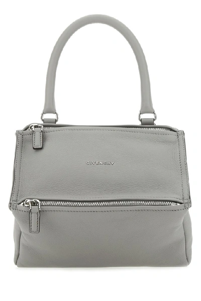 Shop Givenchy Pandora Small Shoulder Bag In Grey