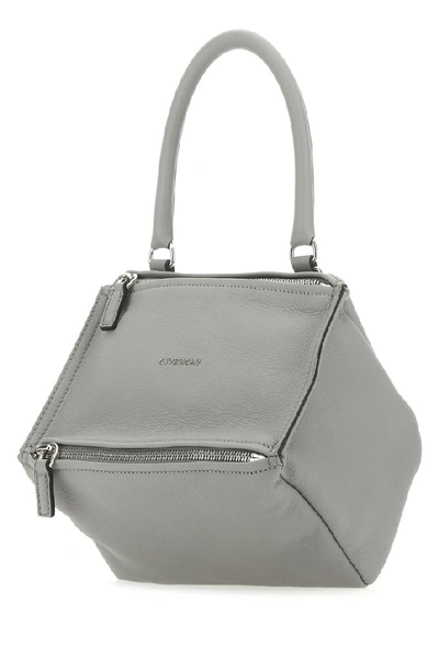 Shop Givenchy Pandora Small Shoulder Bag In Grey