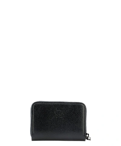 Shop Christian Louboutin Panettone Coin Purse In Black