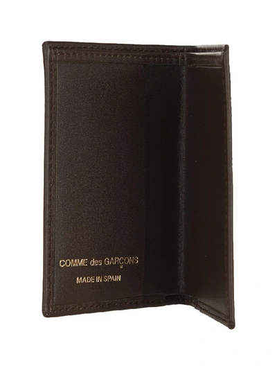 Shop Comme Des Garçons Wallet Classic Wallet In Brown