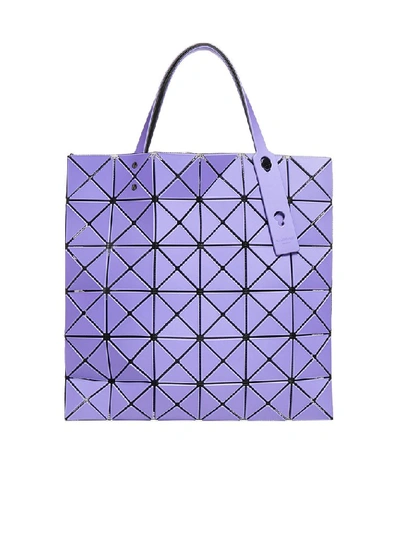 Shop Bao Bao Issey Miyake Lucent Tote Bag In Purple