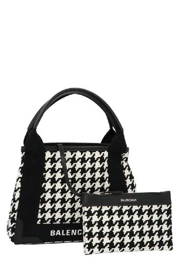 Shop Balenciaga Cabas Xs Handbag In Multi