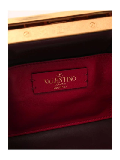 Shop Valentino Supervee Clutch Bag In Blue