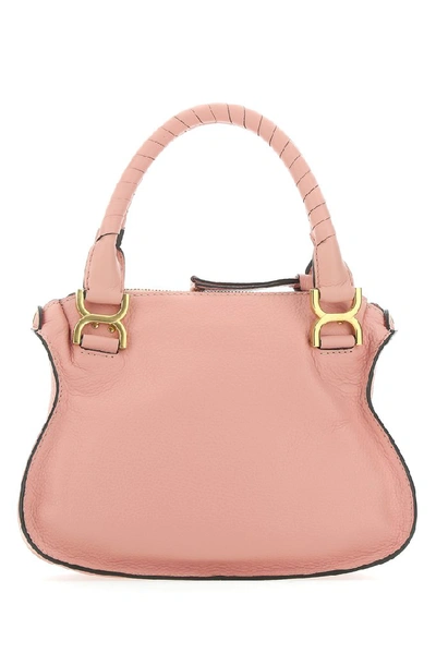 Shop Chloé Marcie Shoulder Bag In Pink