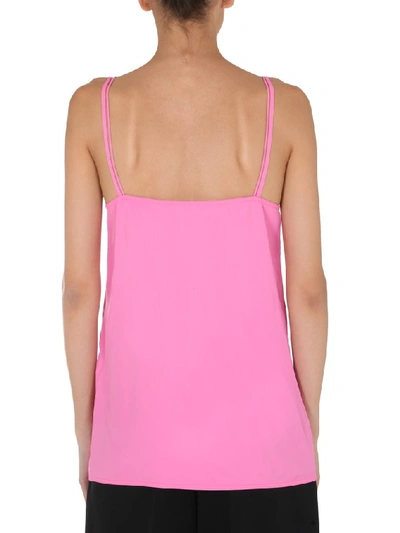 Shop Bottega Veneta Double Strap Camisole In Pink